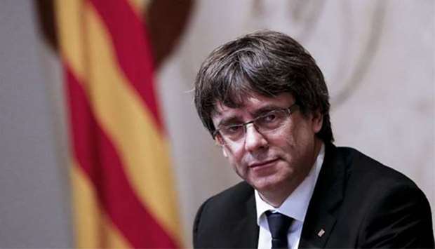 Catalan president Carles Puigdemont has spurned an invitation to explain his position to the Spanish Senate.