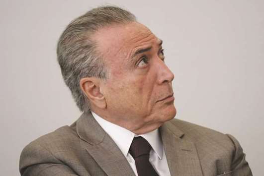 Temer: I am in one piece.