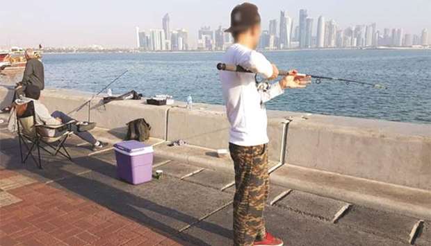 Demand for fishing rods is on the increase.