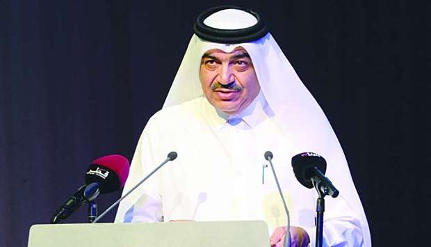 HE the Minister of Municipality and Environment Mohamed bin Abdullah al-Rumaihi