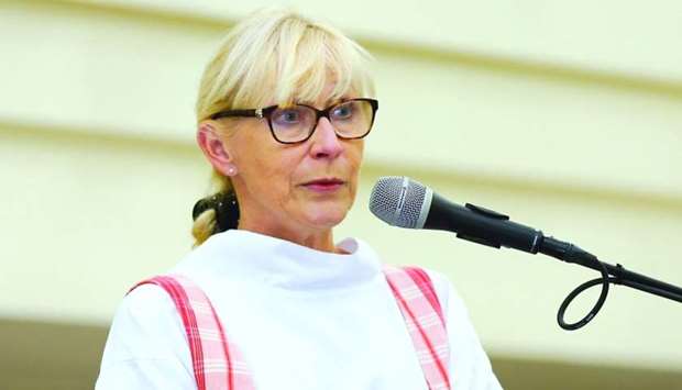 Finnish ambassador Riitta Swan