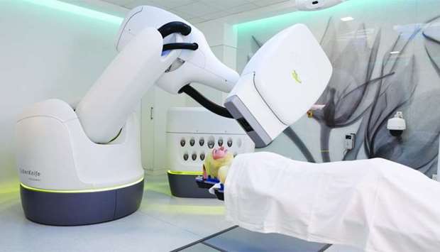 CyberKnife, a robotic system that delivers pain-free, non-surgical high-dose radiation therapy