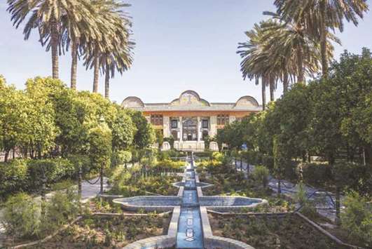An attraction in the southern Iranian city of Shiraz.