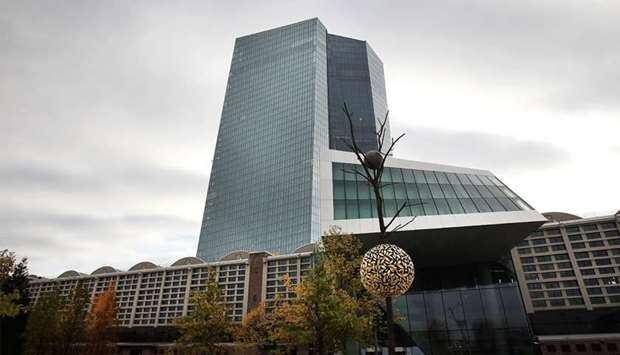 The building of the European Central Bank (ECB) in Frankfurt
