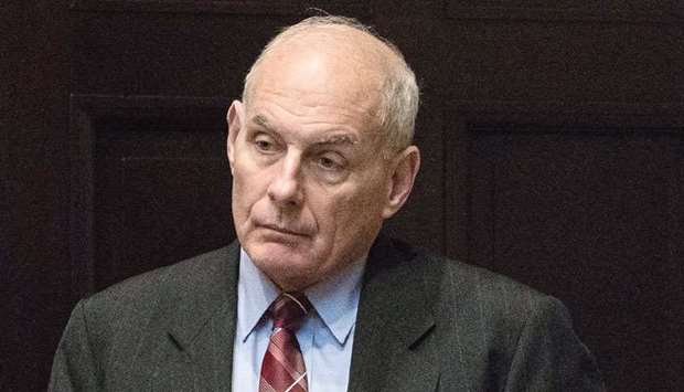 White House Chief of Staff John Kelly 