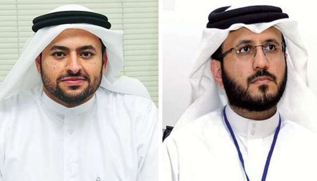 Dr Mohamed Abdulaziz al-Khulaifi and Dr Majed al-Ansari