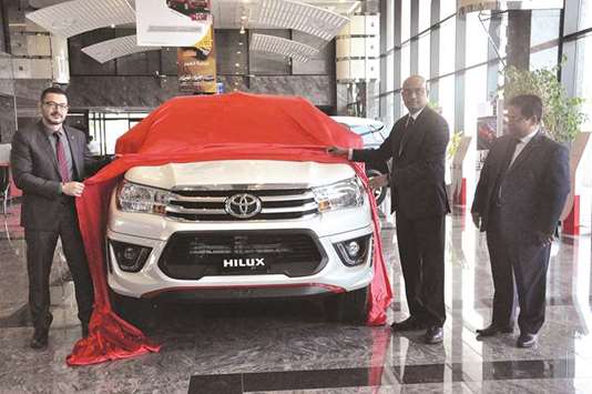AAB officials at the launch of the new 2018 Hilux TRD.