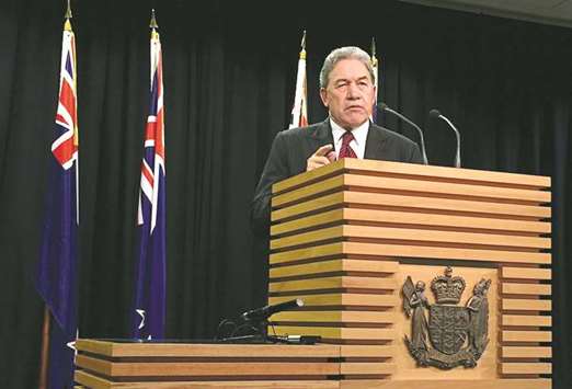 Winston Peters, leader of the New Zealand First Party, has said he would delay a decision on the party to back after the final tally and after the results become official on Oct 12.