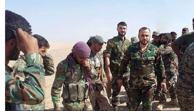 Syrian troops enter Al-Mayadin