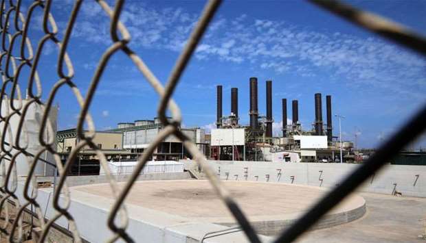 Gaza power plant in Nuseirat