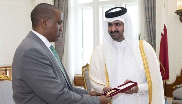 Deputy Amir honours outgoing Kenyan envoyrnrn