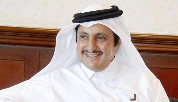 HE the chairman of Qatar Chamber Sheikh Khalifa bin Jassim al-Thani 