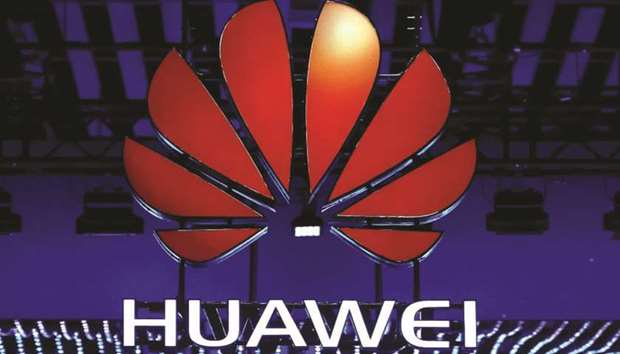 The Huawei logo is seen during the Mobile World Congress in Barcelona, Spain. Huawei set up its cloud business unit last year and is now trying to gain a firmer foothold in the domestic public cloud market, currently dominated by Alibaba.
