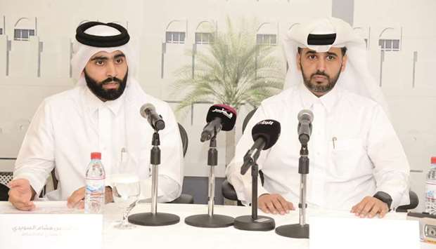 QDB CEO Abdulaziz bin Nasser al-Khalifa during a press conference held to announce the registration for Al Furjan Markets. PICTURE: Thajudheen