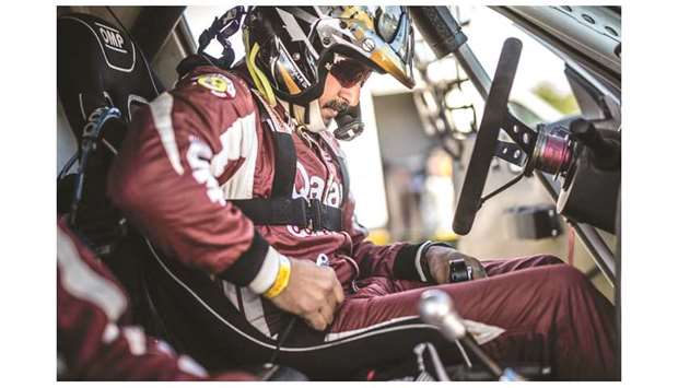 Qataru2019s Adel Abdulla currently holds second place in the Driversu2019 Championship.