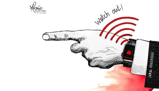 Jamal Khashoggi - Cartoon
