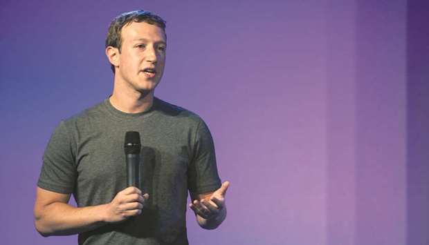 Facebook CEO Mark Zuckerberg speaks during the Internet.org summit in New Delhi (file). A shareholder proposal seeking an independent chair was defeated in 2017 at Facebook, where Zuckerbergu2019s majority control makes outsider resolutions effectively symbolic.