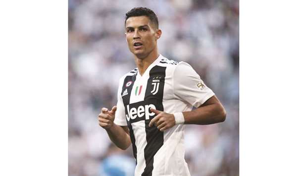 Cristiano Ronaldo shrugged off explosive rape allegations to score for Juventus in their last Serie A game against Udinese before the international break.