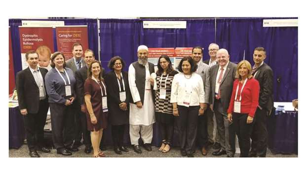 The Pakistani team members with convention officials at the San Francisco event.