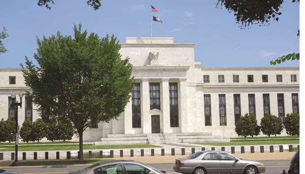 The US Federal Reserve building in Washington, DC (file). Fed officials are monitoring the case of missing journalist Jamal Khashoggi and the possibility that any sanctions against Saudi Arabia could disrupt oil markets, Atlanta Fed president Raphael Bostic said on Friday.