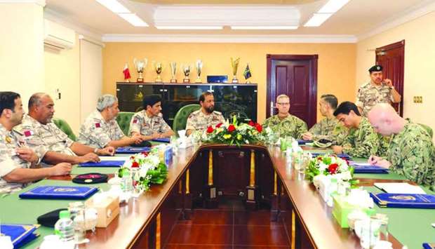 Qatar, US Naval forces chiefs meet