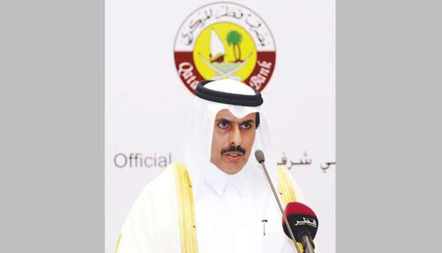 HE the Governor of Qatar Central Bank Sheikh Abdullah bin Saoud al-Thani
