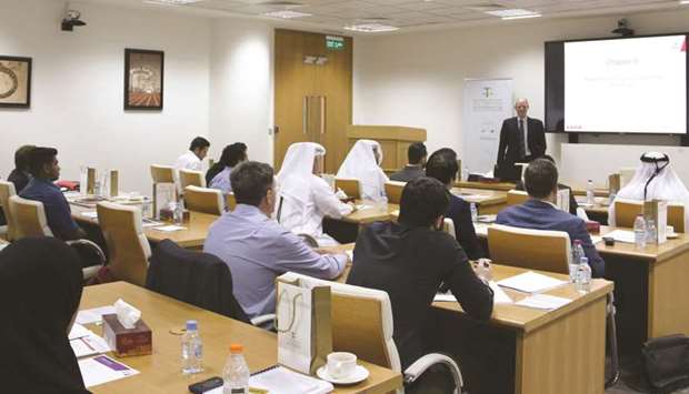 Participants in the training course.