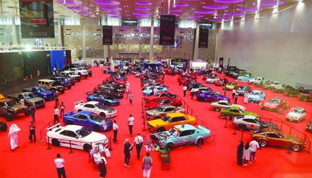Mawater Centre displayed 87 classical and modified cars, and motorbikes at QMS 2018.rnrn