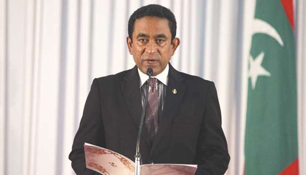 President Abdulla Yameen ... appeal lost