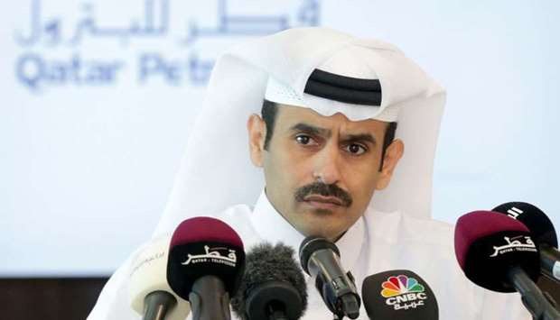 Saad bin Sherida Al Kaabi, the President and CEO of Qatar Petroleum announces the IPO of Qatar Alumi
