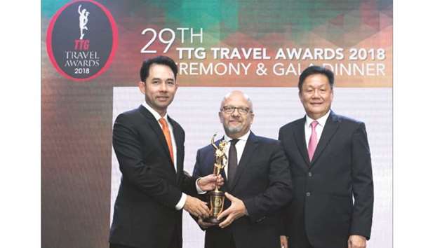 Qatar Airways has bagged the u2018Best Inflight Serviceu2019 Award at the Annual TTG Travel Awards 2018.