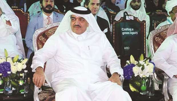 HE the Minister of Municipality and Environment Mohamed bin Abdullah al-Rumaihi