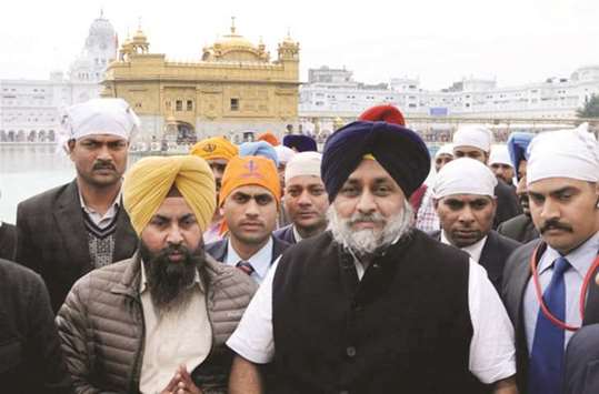 Badal: faces revolt