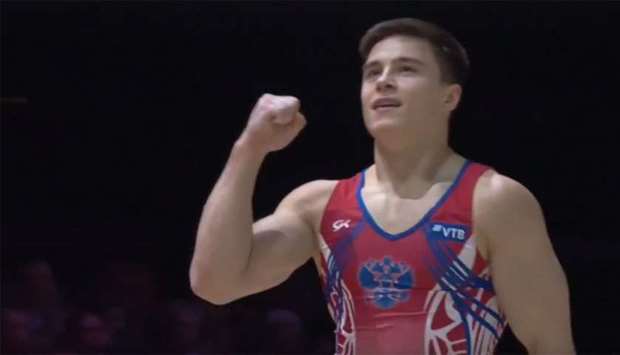 Nikita Nagornyy led the Russian gymnasts in qualifications, where they outscored defending world and Olympic bronze medalist China