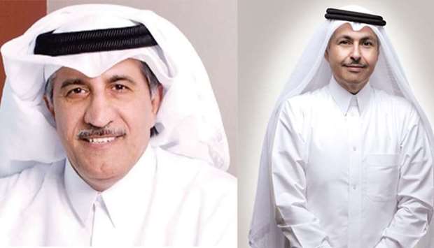 HE Sheikh Abdulla (left) and Sheikh Saud: Global leadership in telecom innovation.