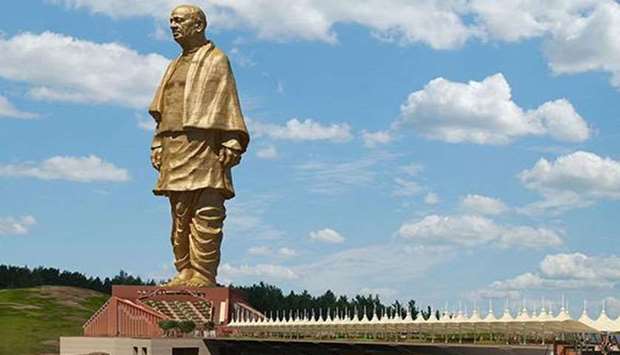 Towering at 182 metres, the Statue of Unity is a tribute to Sardar Vallabhbhai Patel