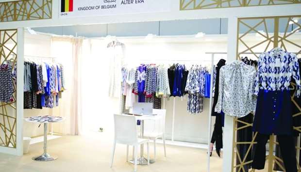 Heya showcased more than 25 international brands of abayas and modest fashion collections.