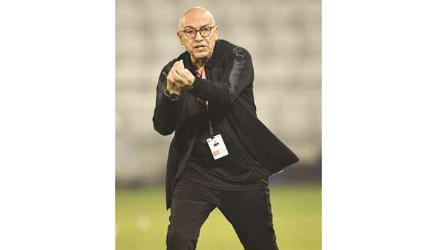 Al Sadd head coach Jesualdo Ferreira.