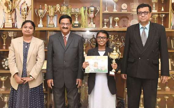 Students of Ideal Indian School (IIS) recently excelled in a painting competition, organised by Kalakshetra Qatar.