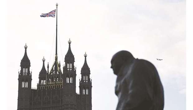 A Union flag flies from a pole atop the Victoria Tower at the Houses of Parliament in London on Wednesday. Market volatility is both an opportunity and hazard for traders, but what makes Brexit an extreme risk is the fluidity of the deadline u2013 twice postponed already to October 31 u2013 the multiple possible scenarios and the potential size of market swings.