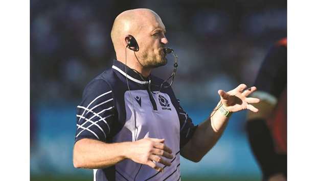 Scotland head coach Gregor Townsend. (Reuters)