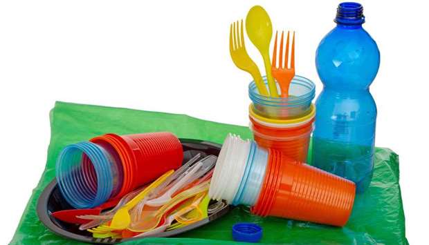 single-use plastic products