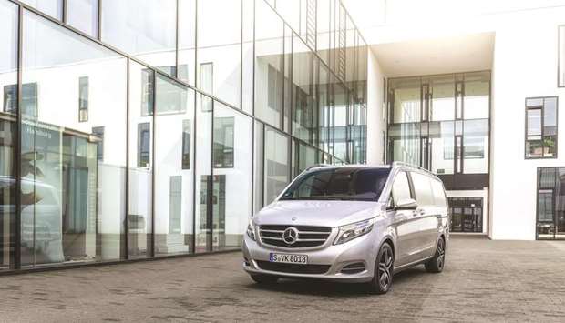 The #Mercedes-Benz V-Class: sets new benchmarks