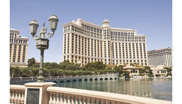 The MGM Resorts International Bellagio Resort & Casino in Las Vegas. MGM has been restructuring under pressure from activist investors. The company has cut and reorganised management, and previously sold all but four of its wholly owned casinos to MGM Growth Properties Inc, a real estate investment trust it created three years ago.