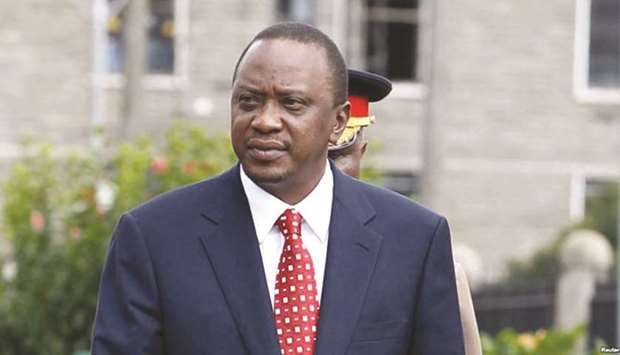 Kenyatta: dispute with lawmakers