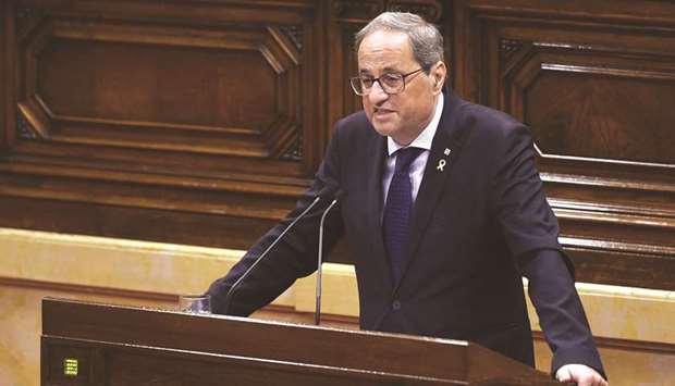 Torra: Weu2019ll return to the ballot box again on self-determination. If all parties and groups make it possible, we have to be able to finish this legislative term by validating independence.
