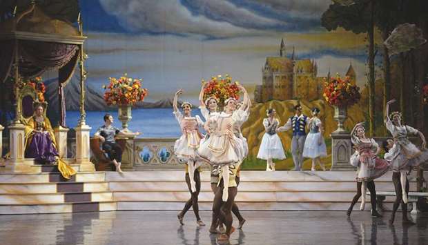 File photo: Ballet Philippines dancers perform during a dress rehearsal at the Cultural Center in Manila.