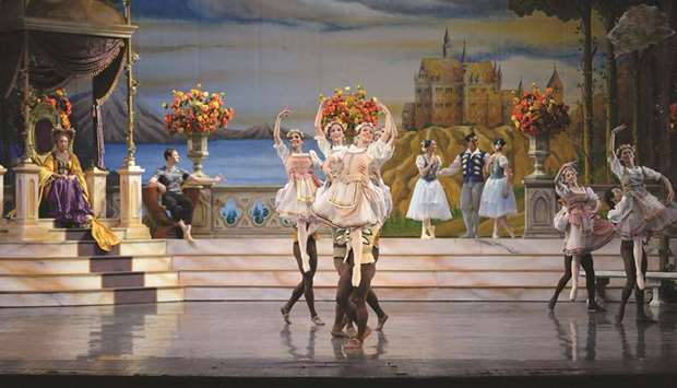 File photo: Ballet Philippines dancers perform during a dress rehearsal at the Cultural Center in Manila.