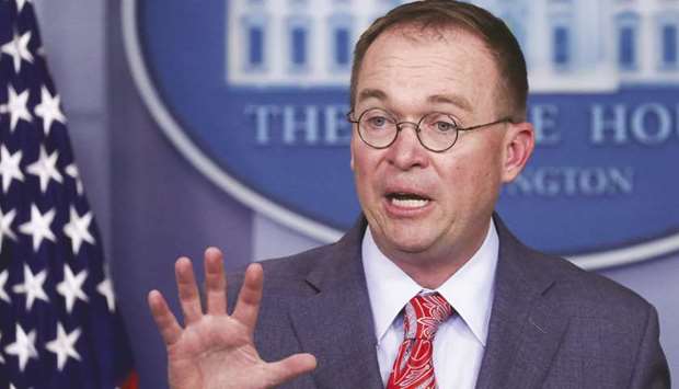 Mulvaney: Did (Trump) also mention to me in passing the corruption related to the DNC server? Absolutely. No question about that ... thatu2019s it, and thatu2019s why we held up the money.