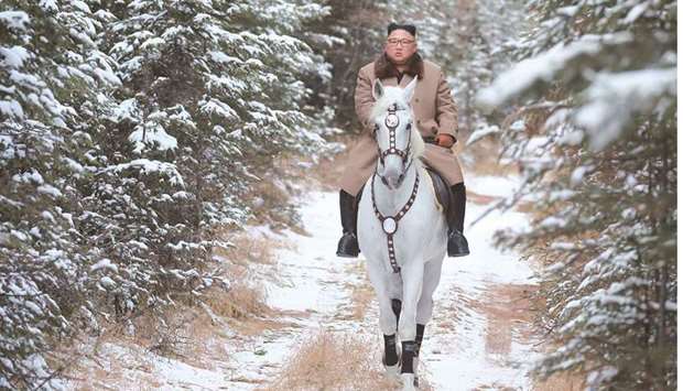 Kim Jong-unu2019s visit to Mt Paektu signals a major shift in Pyongyangu2019s policy, say observers.